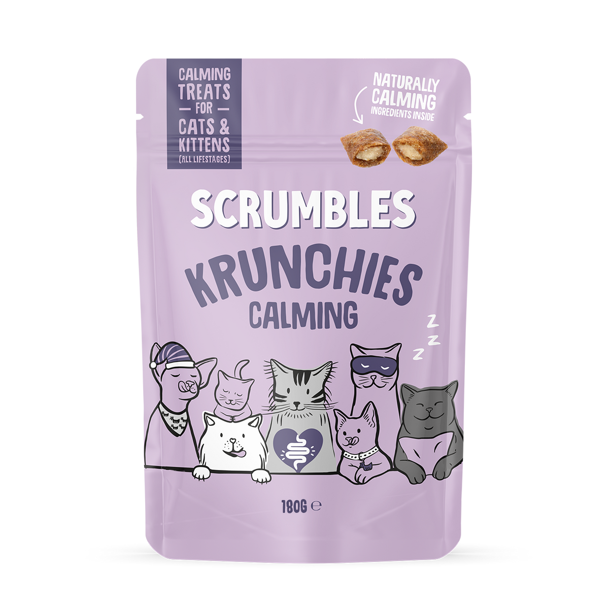 Krunchies: Beruhigungs-Leckerlis für Katzen